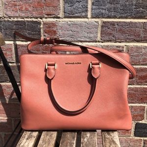 Michael Kors Savannah Large Saffiano Leather Tote